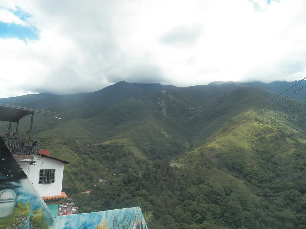 Vista desde el teleférico Mukumbarí